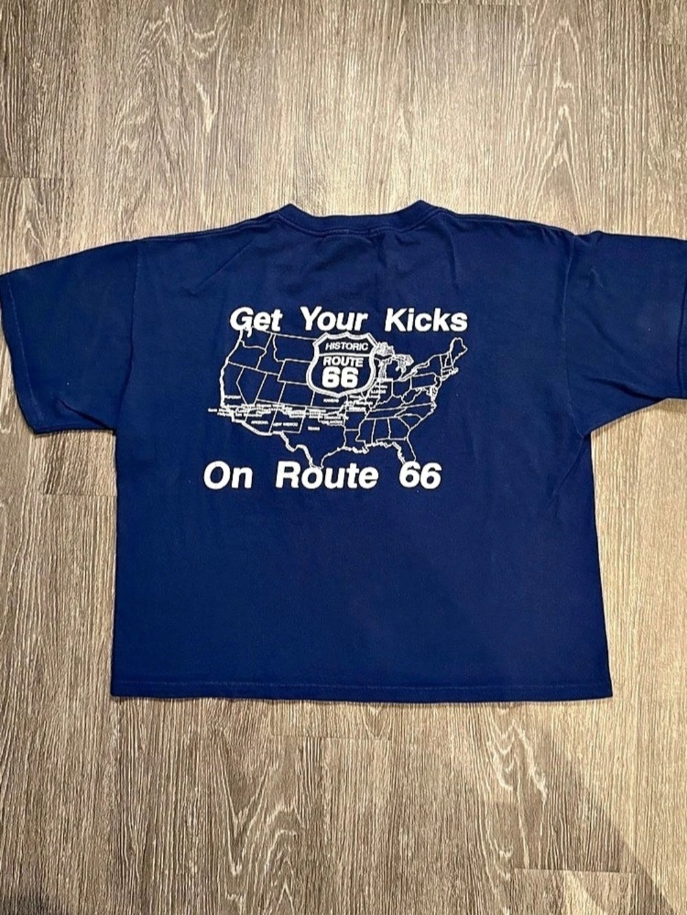 Route 66 Graphic Short Sleeve Tee Size Large